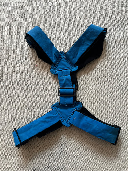 Blue Harness with Black Lining