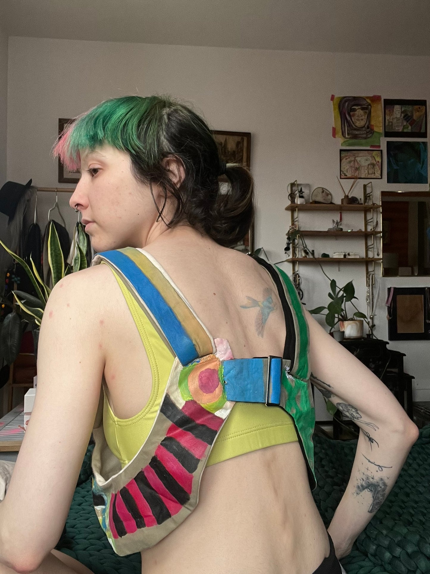 Hand-painted Vest Harness