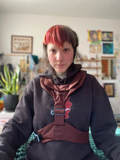 Burgundy Harness